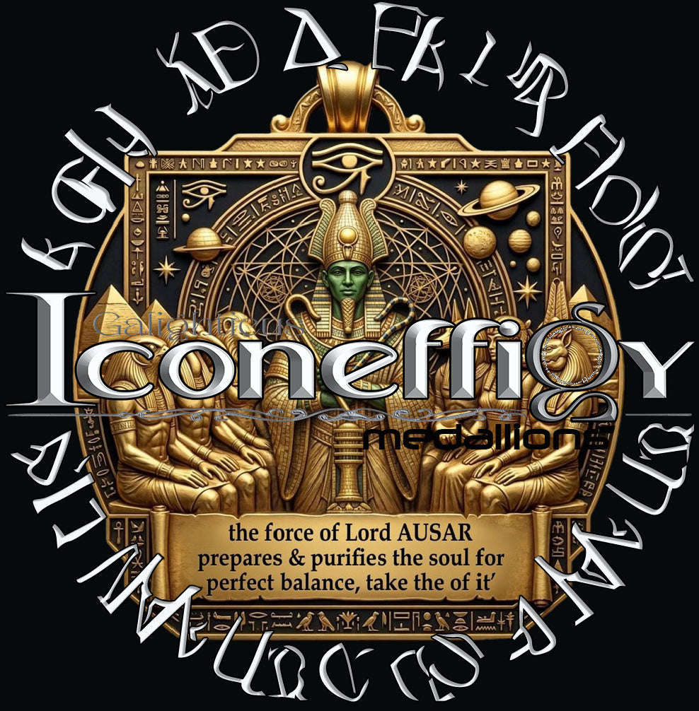 Lord Ausar Medallion: The Transducer of Resurrection and Divine Kingship