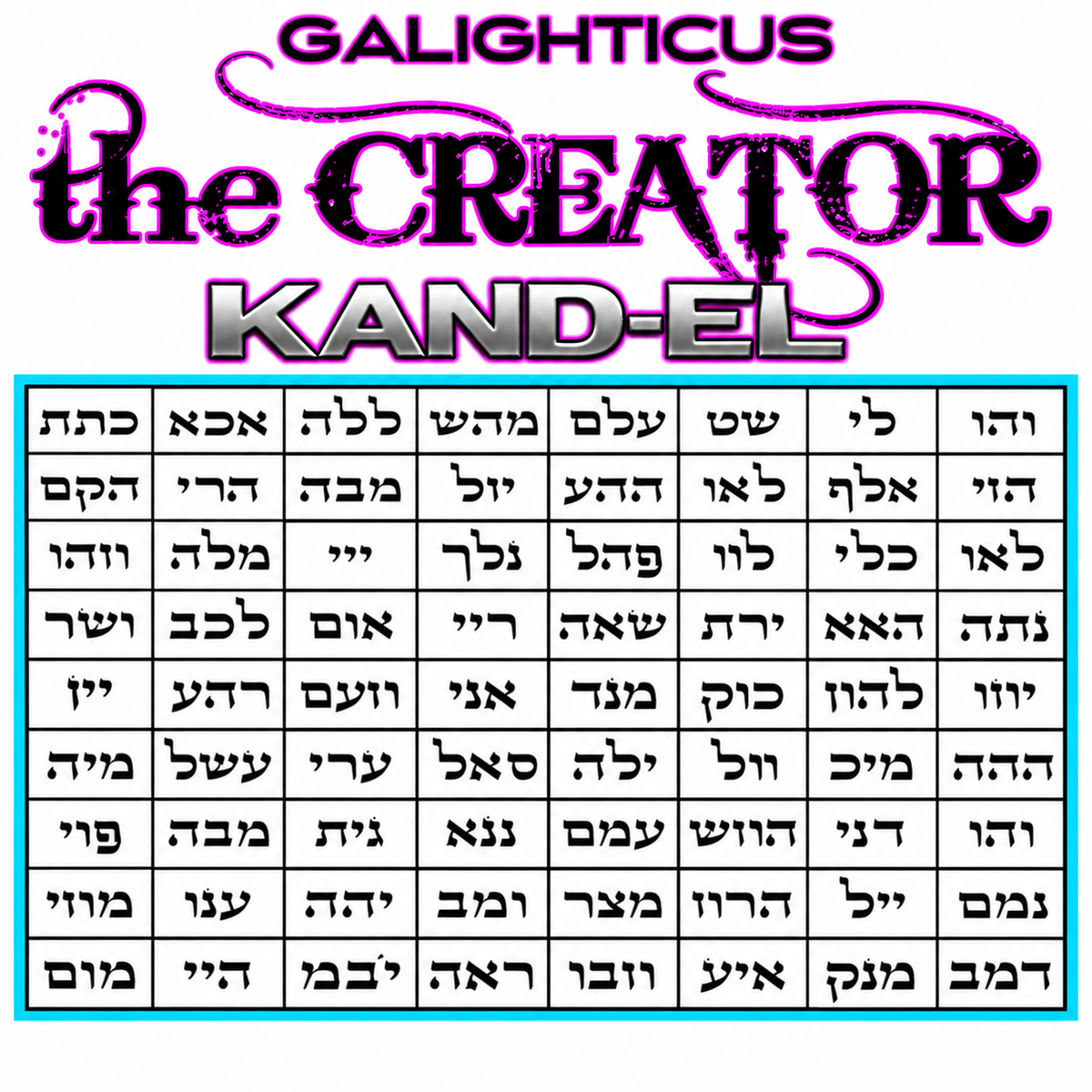 the CREATOR KAnd-EL