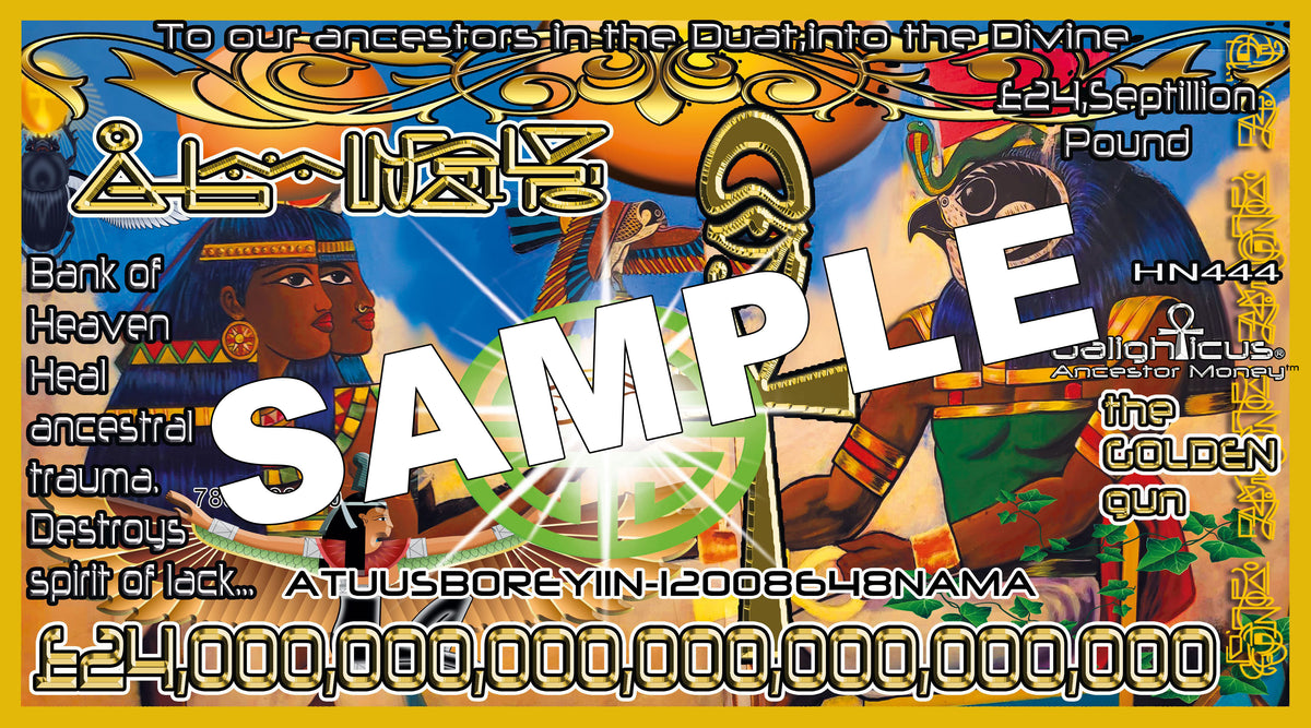 The Golden Gun - Heal Ancestral Trauma - £24 Septillion™